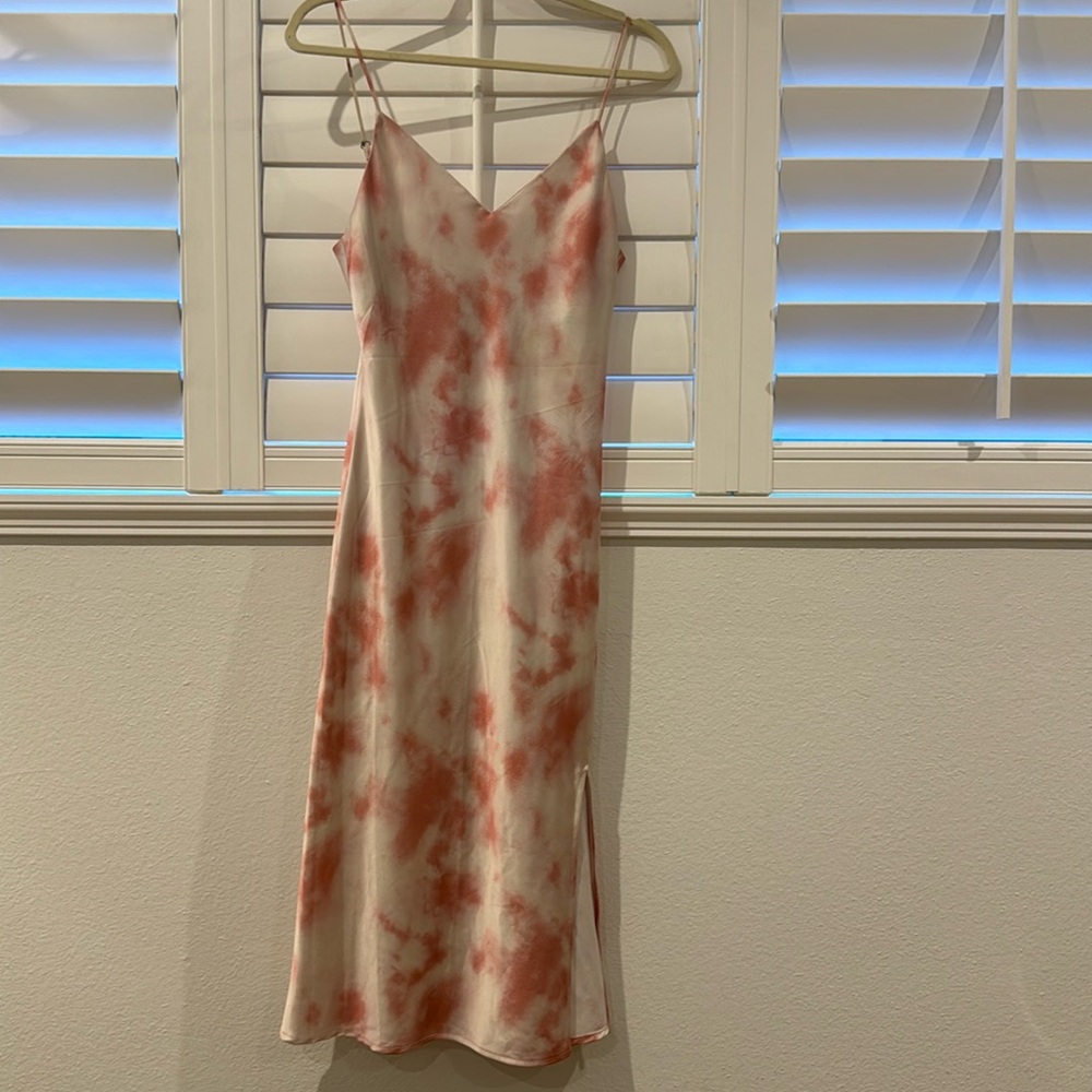 Willow pink tie dye dress